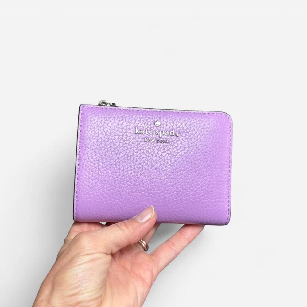 Kate Spade New York purple and light purple wallet #KateSpade